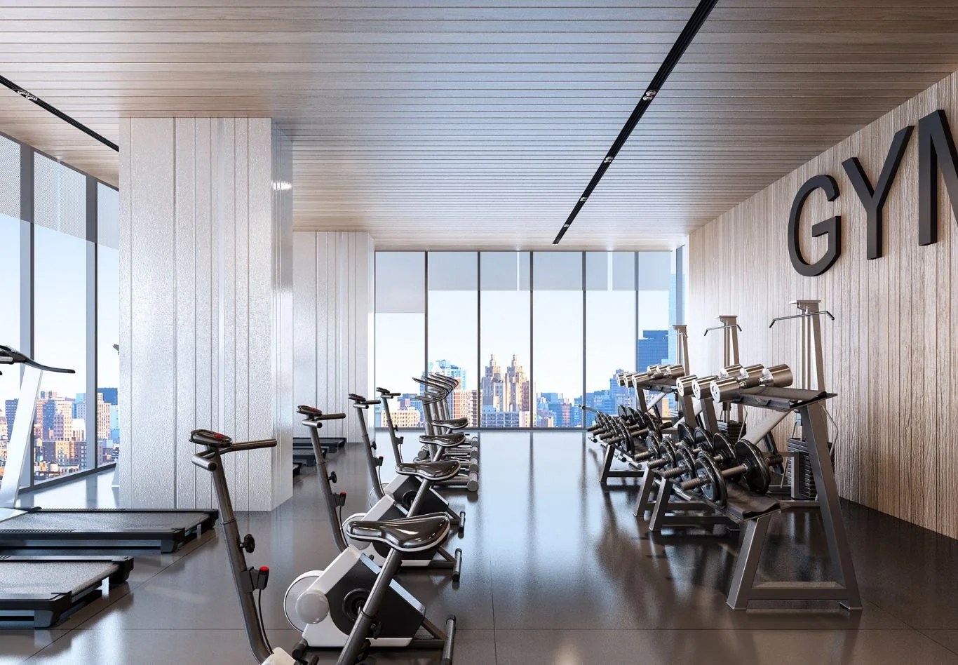 property amenities instead of a cheap gym membership