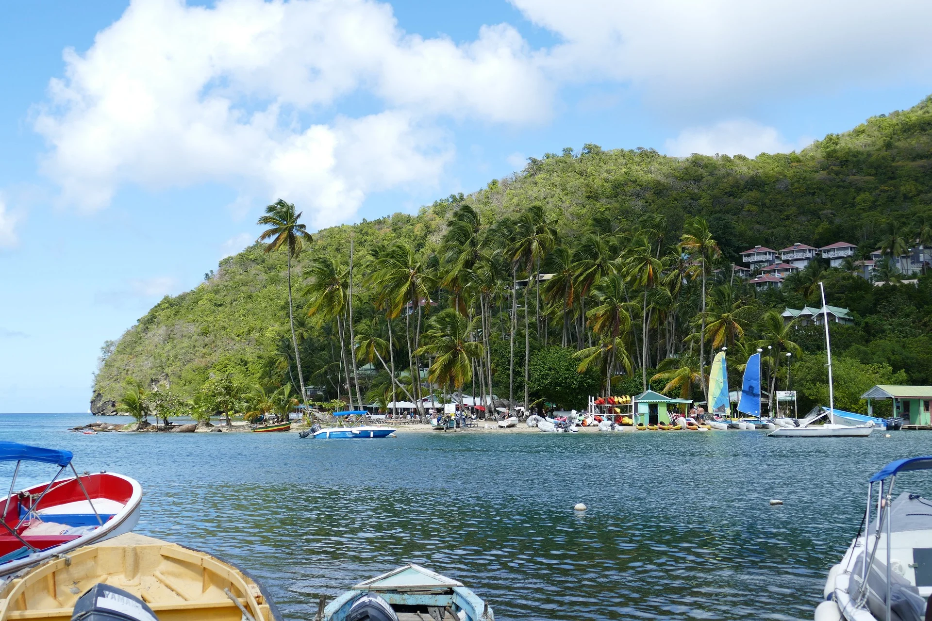 Saint Lucia is one of the best Caribbean islands to visit in December 